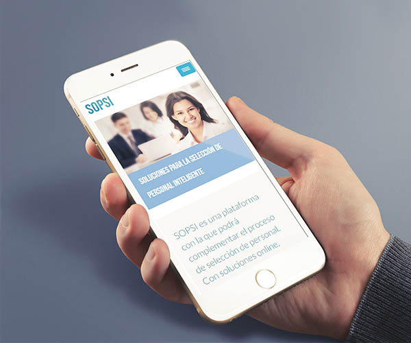 Sopsi. Web, mobile and CRM development